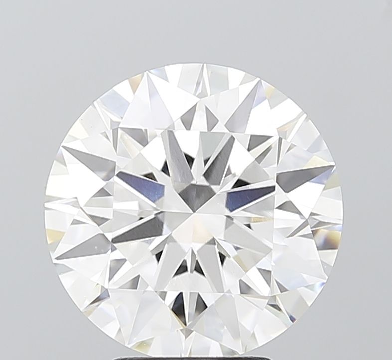 4.06ct Round F VVS2 Lab-Grown Diamond