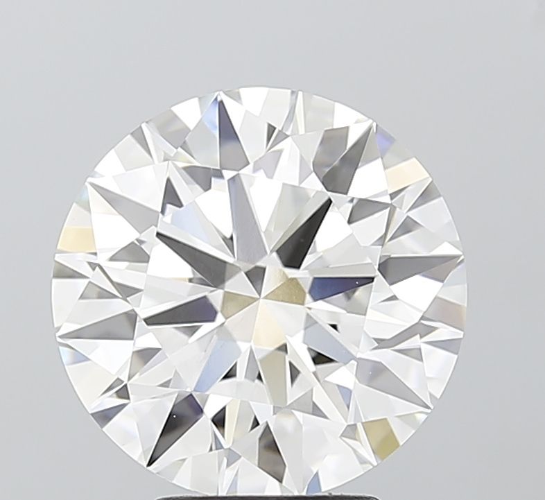 4.06ct Round F VVS2 Lab-Grown Diamond