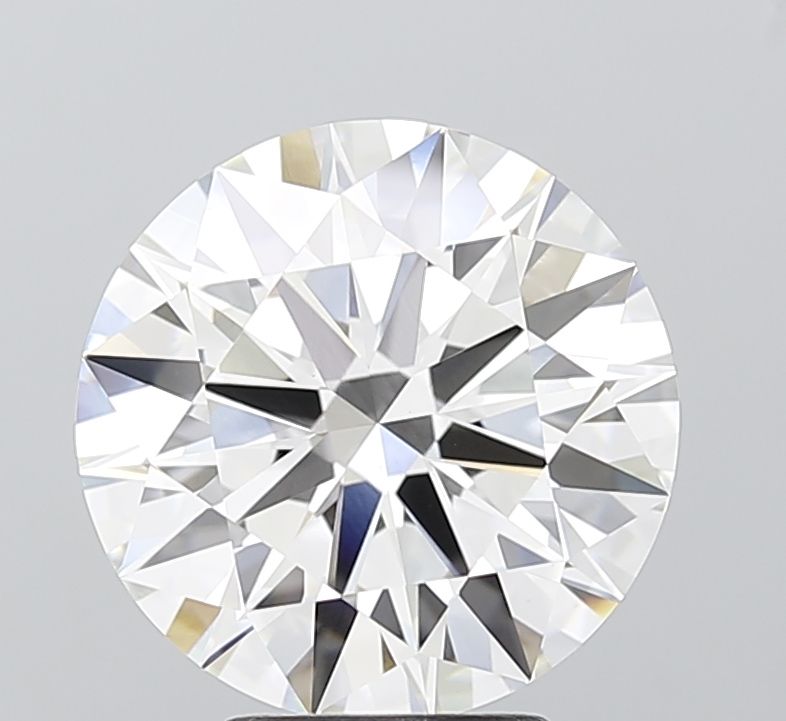 4.06ct Round F VVS2 Lab-Grown Diamond