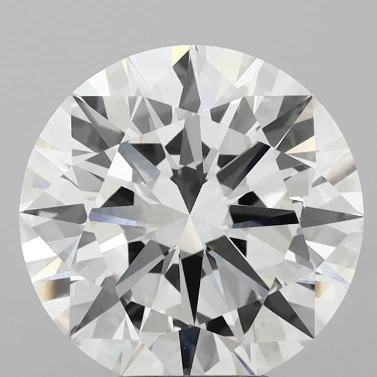 5.09ct Round F VVS2 Lab-Grown Diamond
