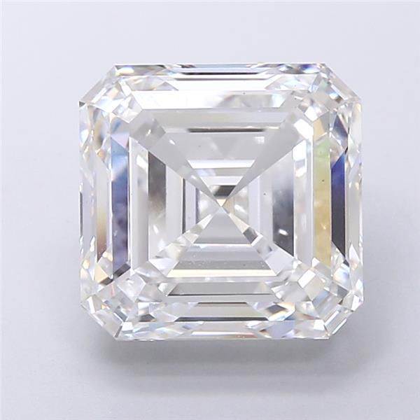 10.03 Carat ASSCHER Shape E Colour VS1 Clarity  Cut - White Lab Diamond - 824379