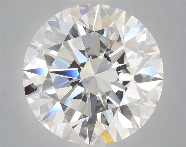 6.06ct Round F VVS2 Lab-Grown Diamond