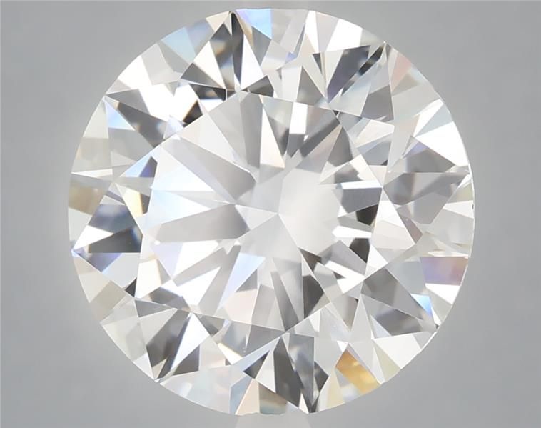 6.05ct Round F VVS2 Lab-Grown Diamond