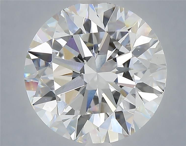 6.04ct Round F VS1 Lab-Grown Diamond
