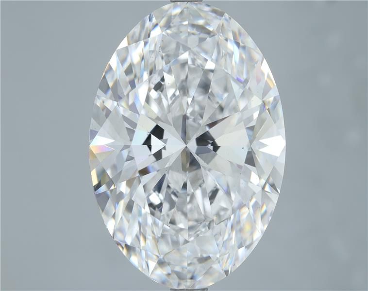 9.56 Carat OVAL Shape E Colour VS2 Clarity  Cut - White Lab Diamond - 848374