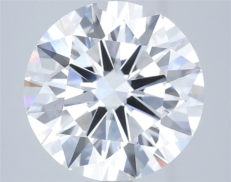 3.71ct Round F VVS2 Lab-Grown Diamond