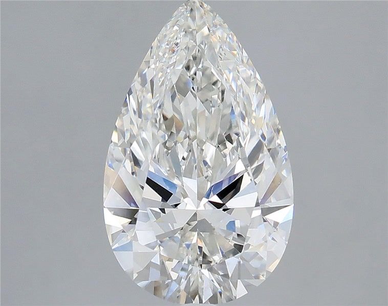 3.53ct Pear F VVS2 Lab-Grown Diamond