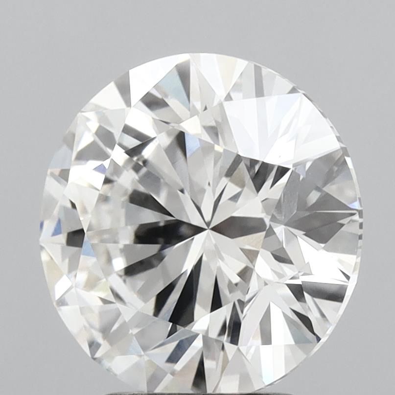 3.35ct Round F VVS2 Lab-Grown Diamond