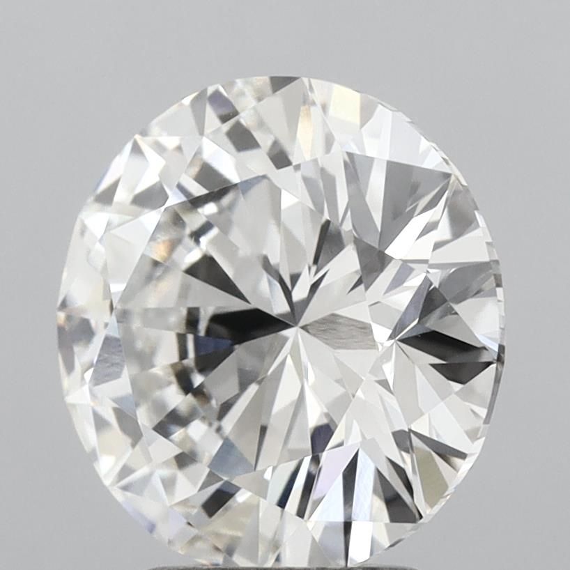 3.32ct Round F VVS2 Lab-Grown Diamond