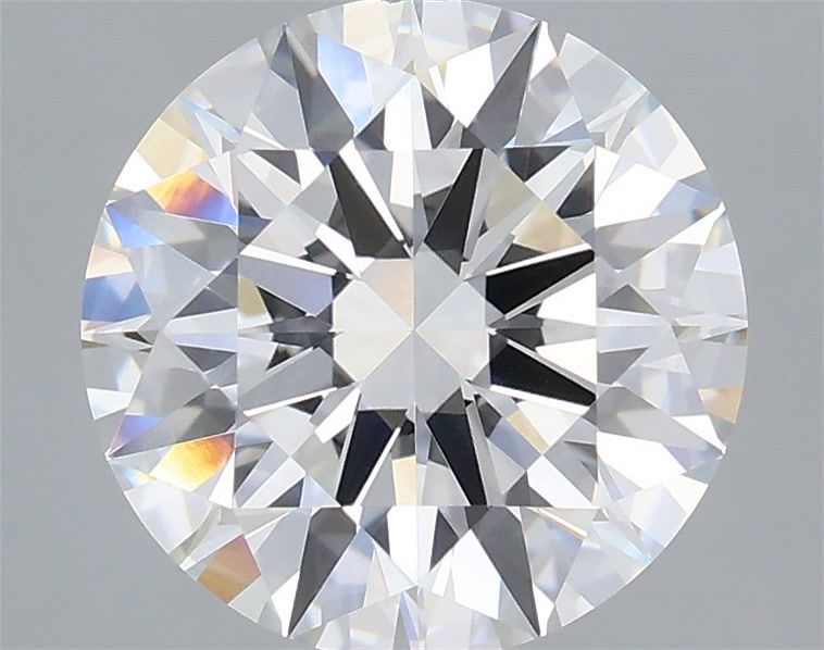 3.42ct Round F VVS2 Lab-Grown Diamond