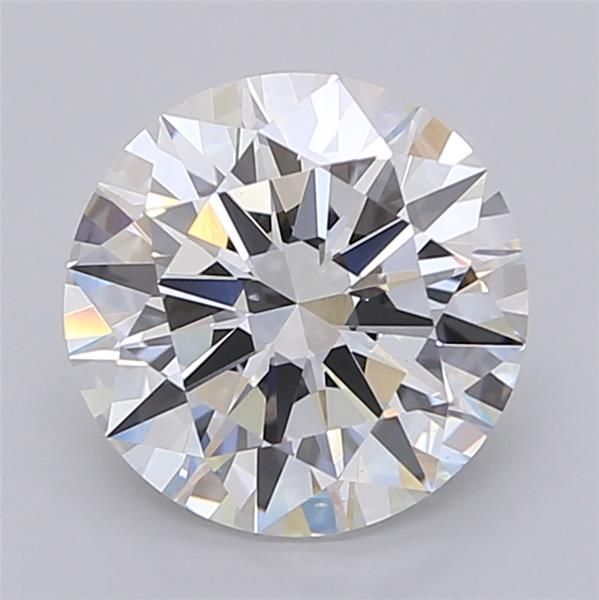2.75ct Round F VS2 Lab-Grown Diamond