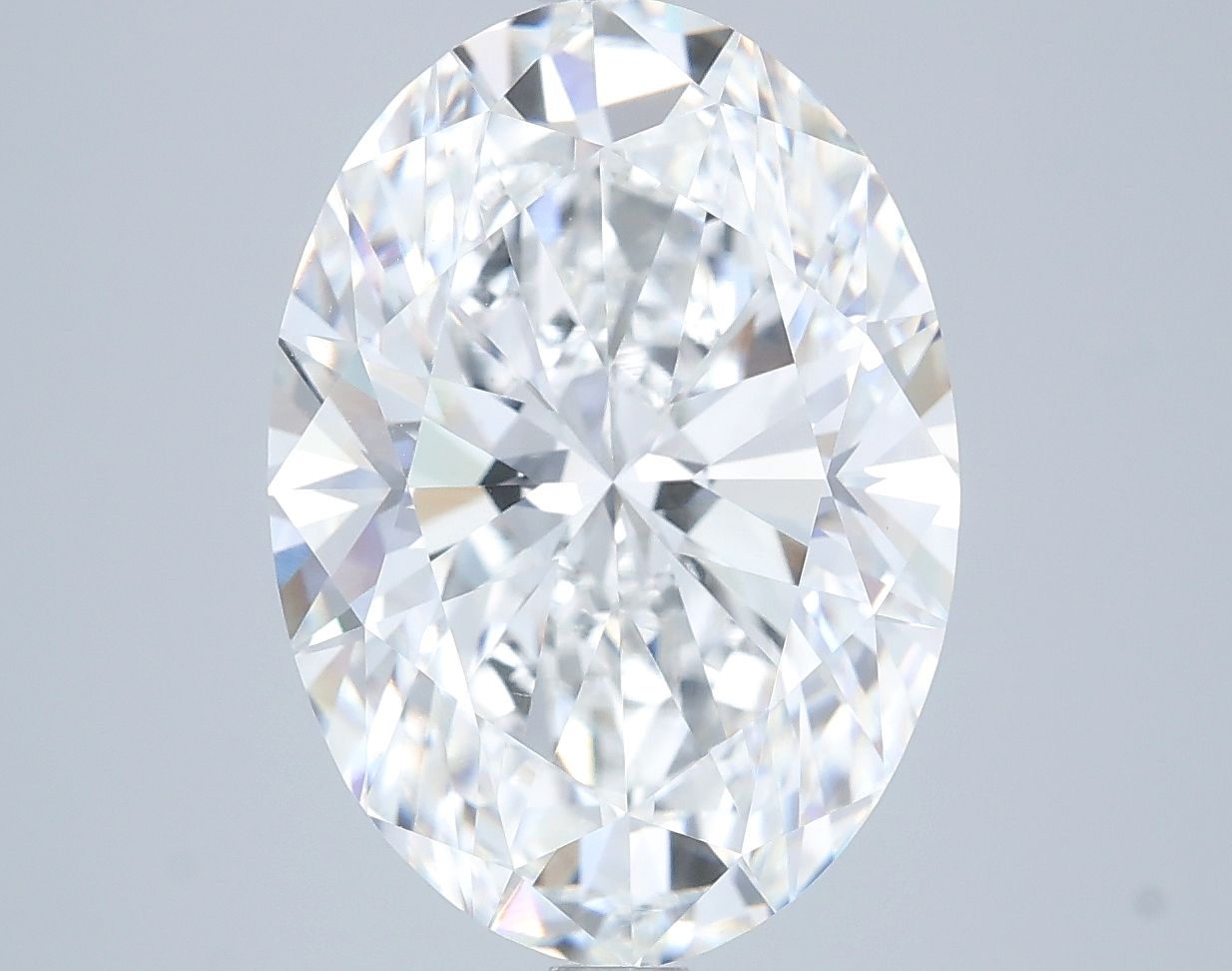 6.53ct Oval E VVS2 Lab-Grown Diamond