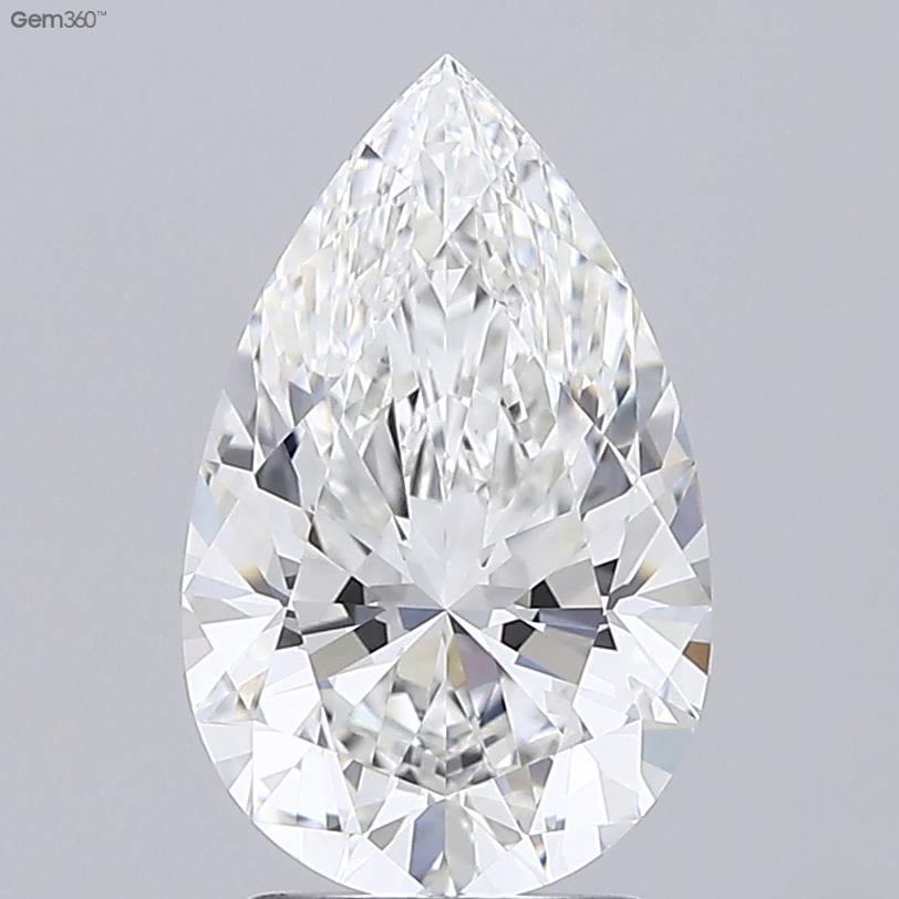 2.59ct Pear F VVS2 Lab-Grown Diamond