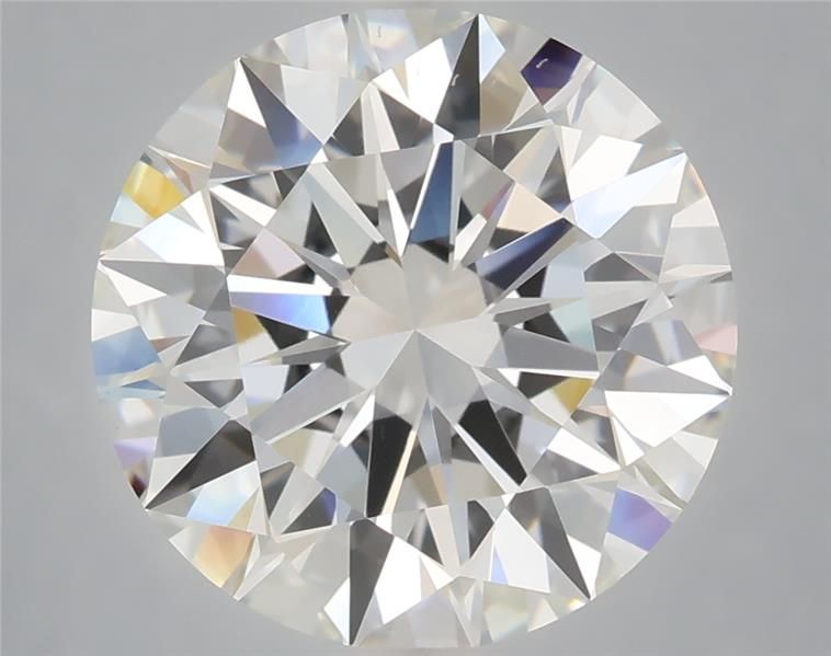 6.09ct Round F VVS2 Lab-Grown Diamond
