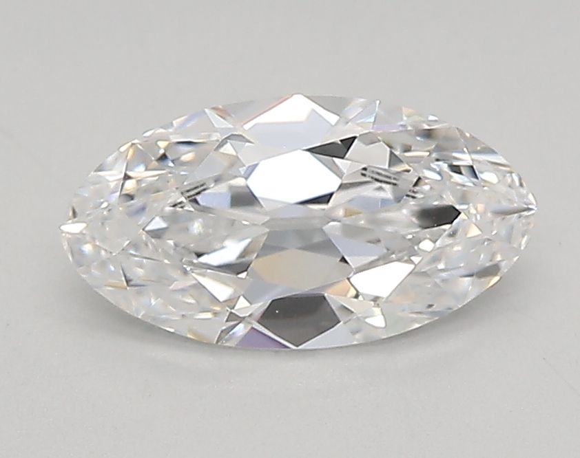 0.87ct Moval D VVS2 Lab-Grown Diamond