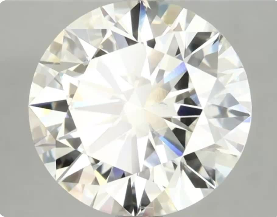 3.8ct Round F VS2 Lab-Grown Diamond