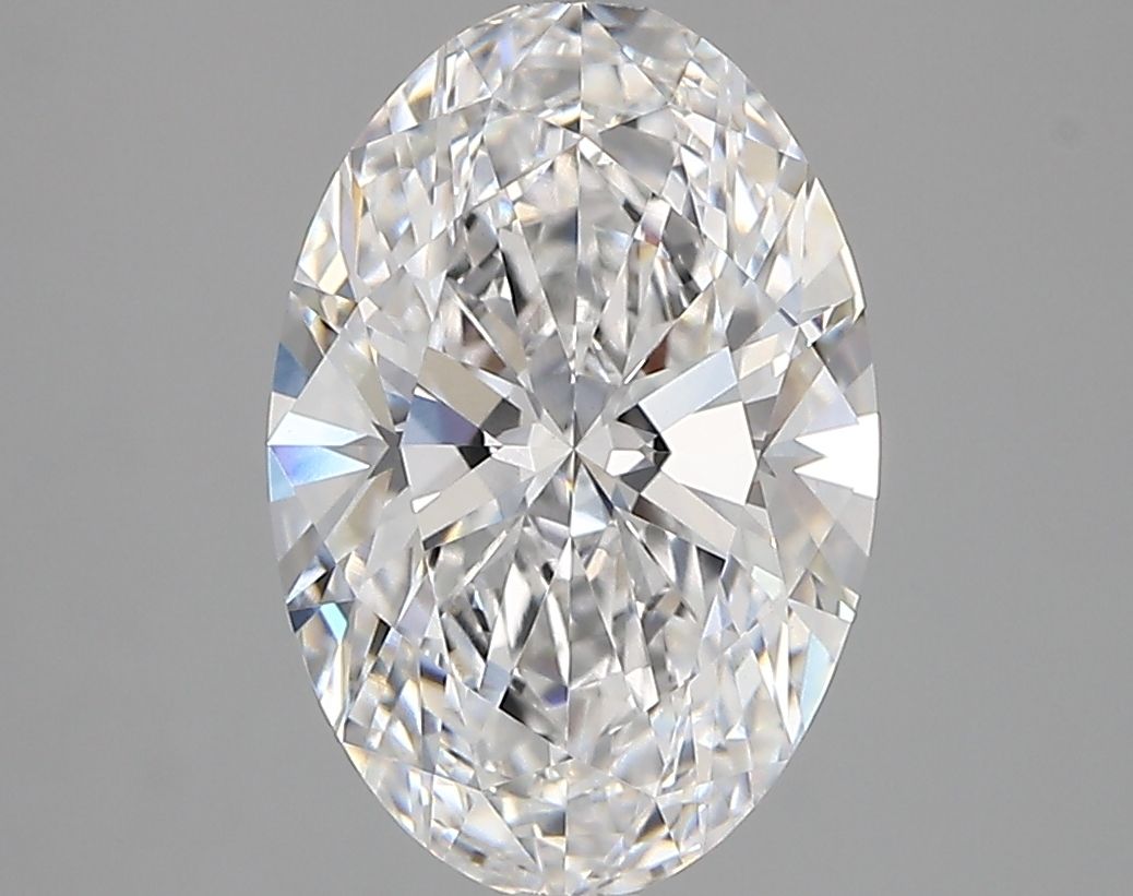 2.77ct Oval D VVS2 Lab-Grown Diamond
