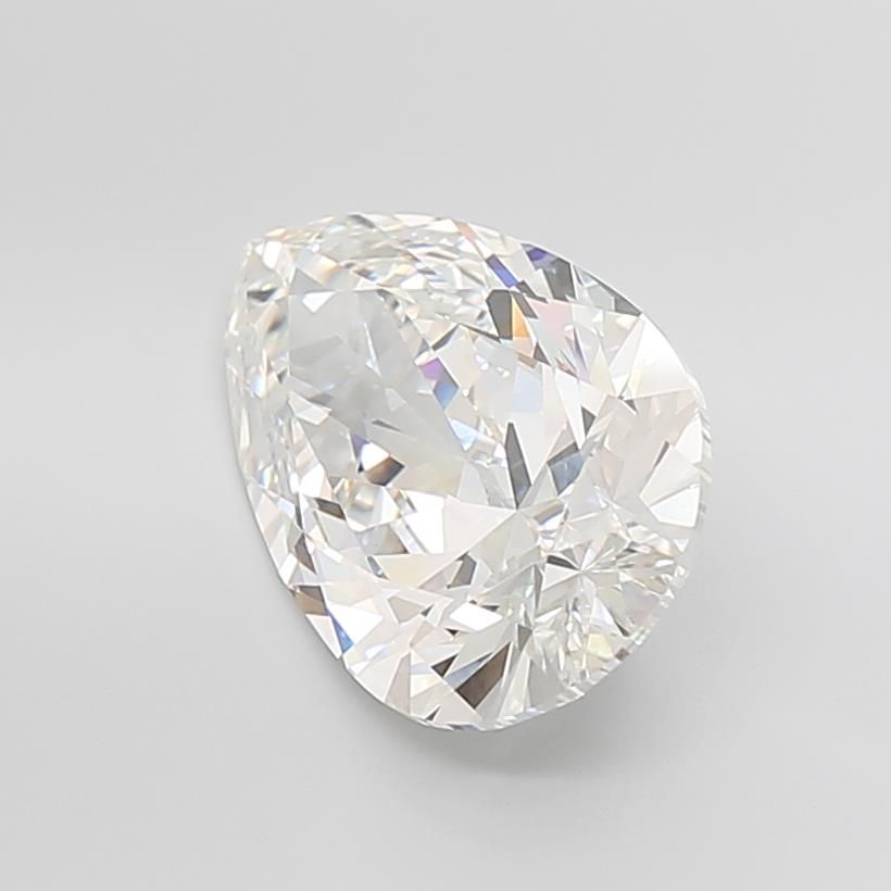 10.02 Carat PEAR Shape G Colour VVS2 Clarity  Cut - White Lab Diamond - 717782