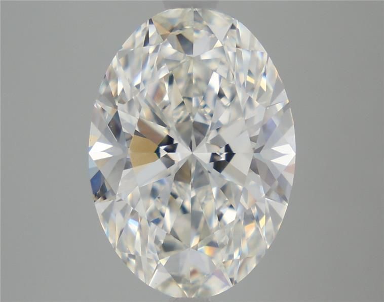 5.08ct Oval F VVS2 Lab-Grown Diamond