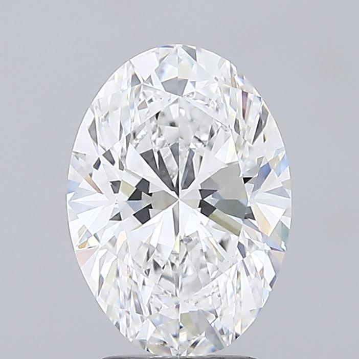 8.42ct Oval F VVS2 Lab-Grown Diamond
