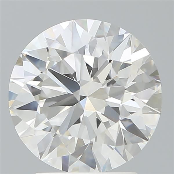 2.69ct Round F VVS2 Lab-Grown Diamond