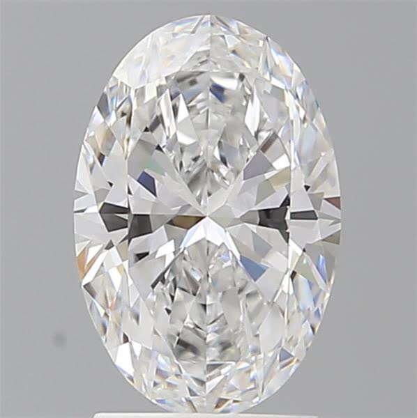 2.09ct Oval D VVS2 Lab-Grown Diamond