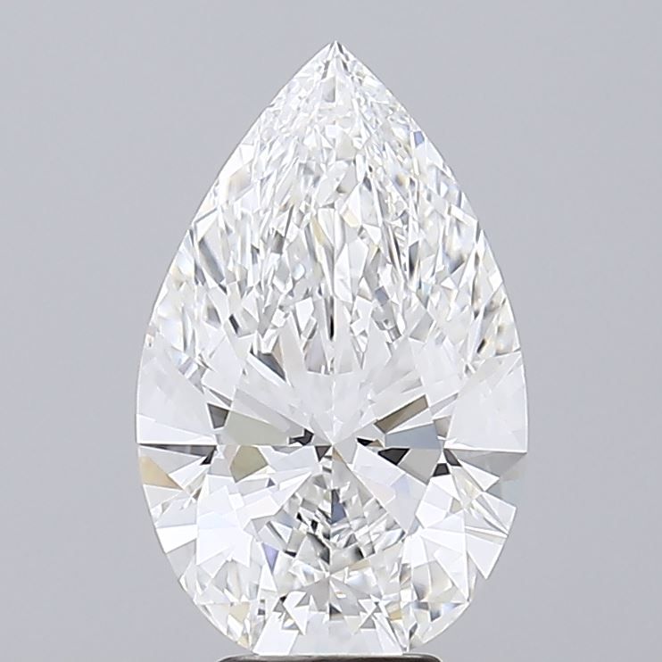 6.07ct Pear E VVS2 Lab-Grown Diamond