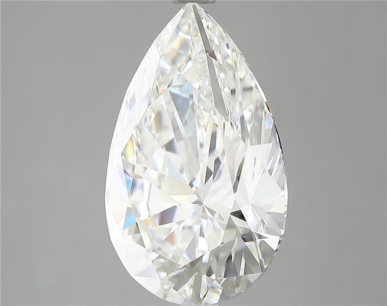 4.09ct Pear F VVS2 Lab-Grown Diamond