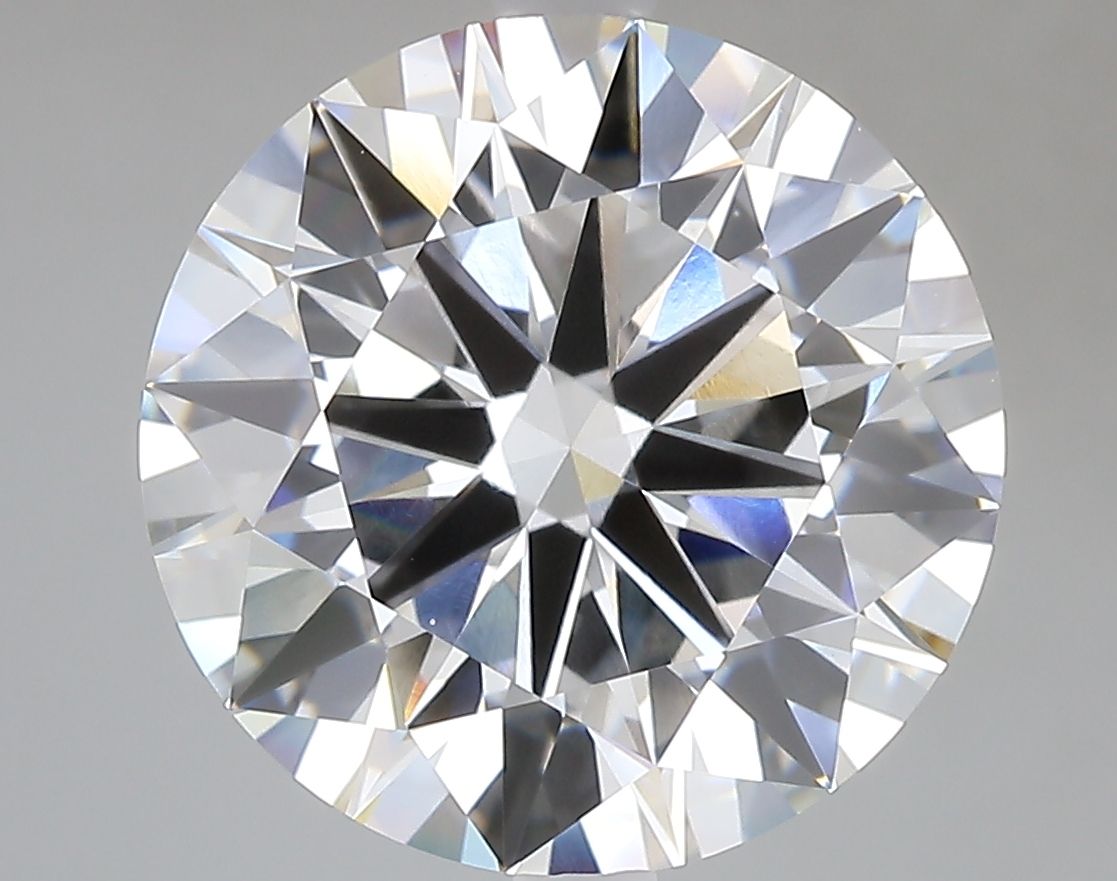 7.01ct Round F VVS2 Lab-Grown Diamond