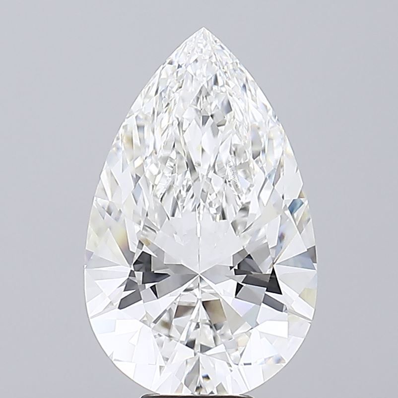 9.58ct Pear E VVS2 Lab-Grown Diamond