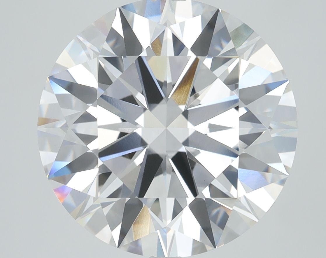 10.08 Carat ROUND Shape E Colour VVS2 Clarity EX Cut - White Lab Diamond - 1335228
