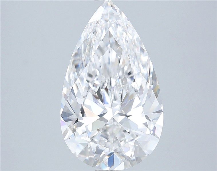 3.07ct Pear D VVS2 Lab-Grown Diamond