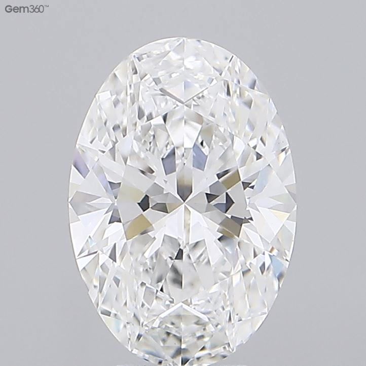 4.73ct Oval E VVS2 Lab-Grown Diamond