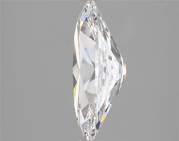 2.77ct Moval D VVS2 Lab-Grown Diamond