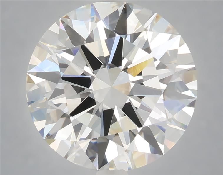 6.06ct Round F VVS2 Lab-Grown Diamond