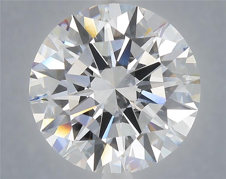 7.03ct Round F VS1 Lab-Grown Diamond
