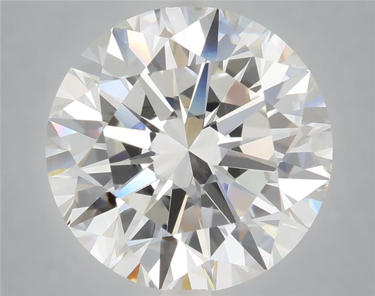 7.03ct Round F VVS2 Lab-Grown Diamond