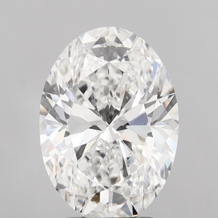 3.01ct Oval E VVS2 Lab-Grown Diamond