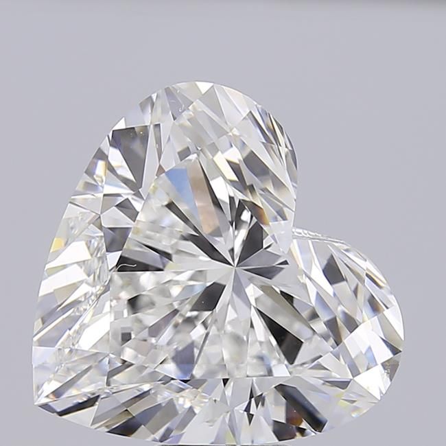 10.56 Carat HEART Shape E Colour VVS2 Clarity  Cut - White Lab Diamond - 860522