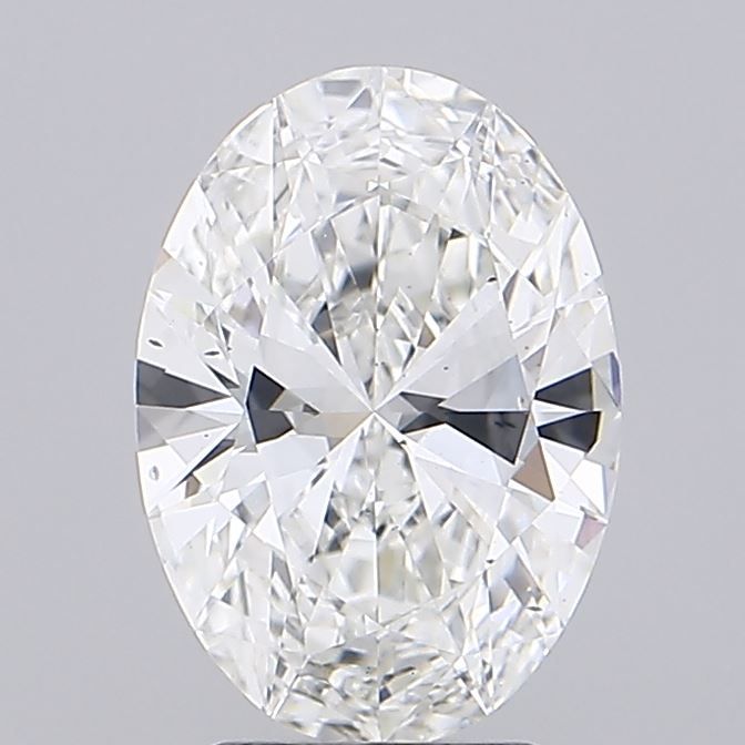 2.92ct Oval F SI1 Lab-Grown Diamond