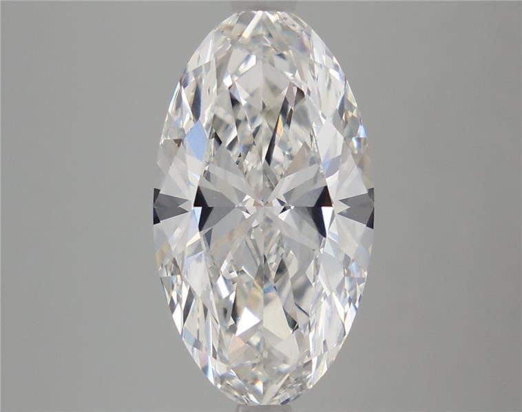 4.07ct Moval F VVS2 Lab-Grown Diamond