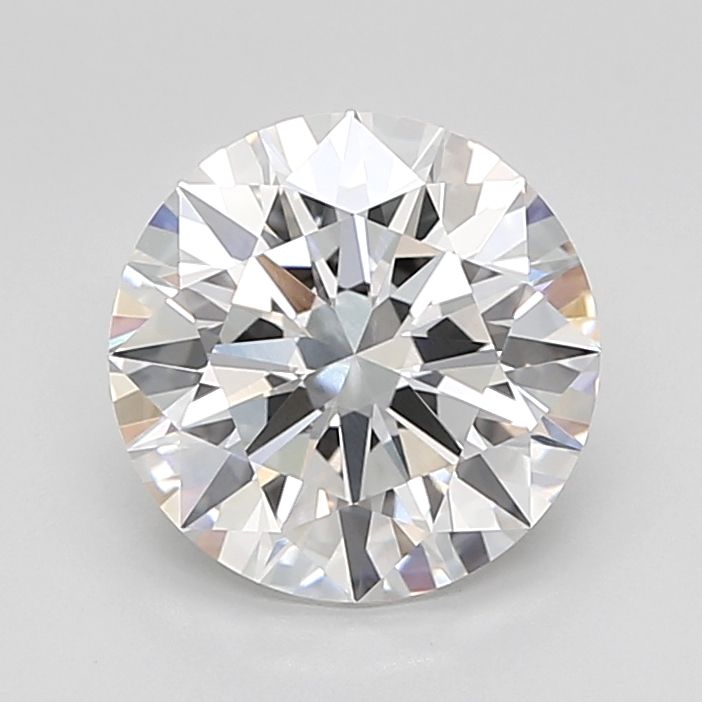 4.07ct Round F VVS2 Lab-Grown Diamond