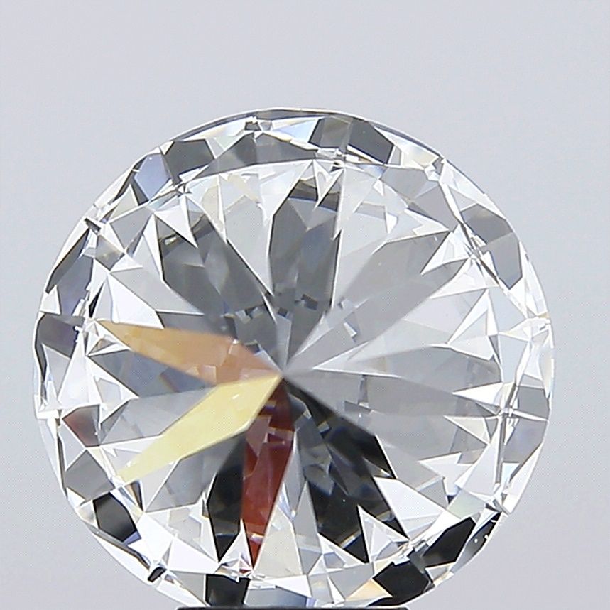 8.1ct Round F VVS2 Lab-Grown Diamond