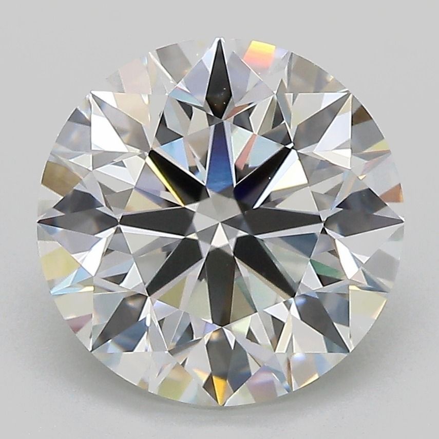 3.87ct Round E VVS2 Lab-Grown Diamond