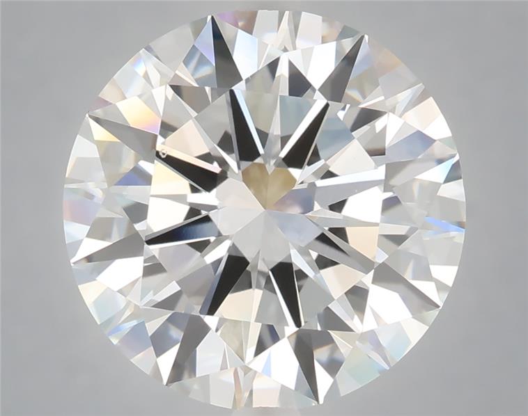 7.01ct Round F VS1 Lab-Grown Diamond