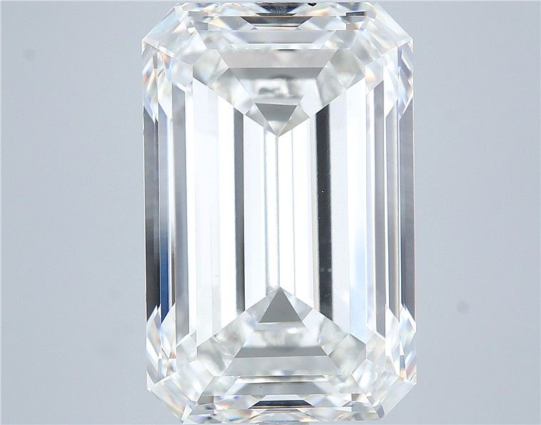 16.51 Carat EMERALD Shape F Colour VS1 Clarity  Cut - White Lab Diamond - 768091