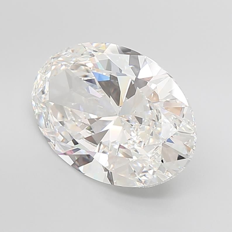 12.03 Carat OVAL Shape F Colour VS1 Clarity  Cut - White Lab Diamond - 697298