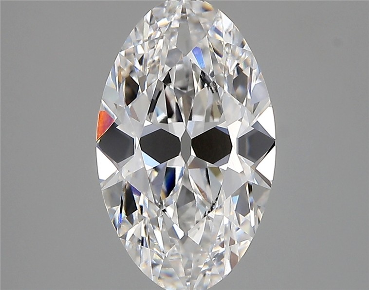 2.55ct Moval D VVS2 Lab-Grown Diamond