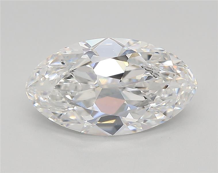 1.91ct Moval D VVS2 Lab-Grown Diamond