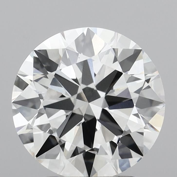 2.6ct Round F VS1 Lab-Grown Diamond